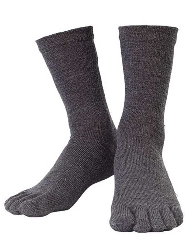 Custom made woven toe socks